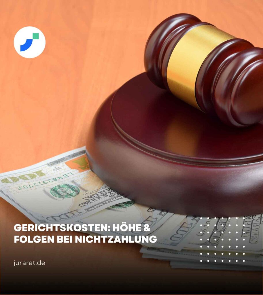 Gerichtskosten nicht zahlen Folgen, Haftbefehl & mehr