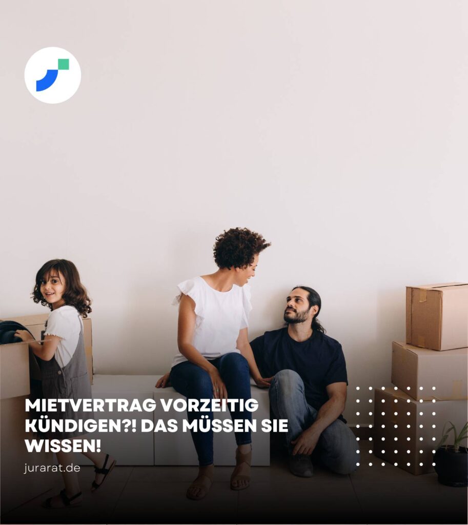 Mietvertrag vorzeitig kündigen Sonderkündigungsrecht & mehr