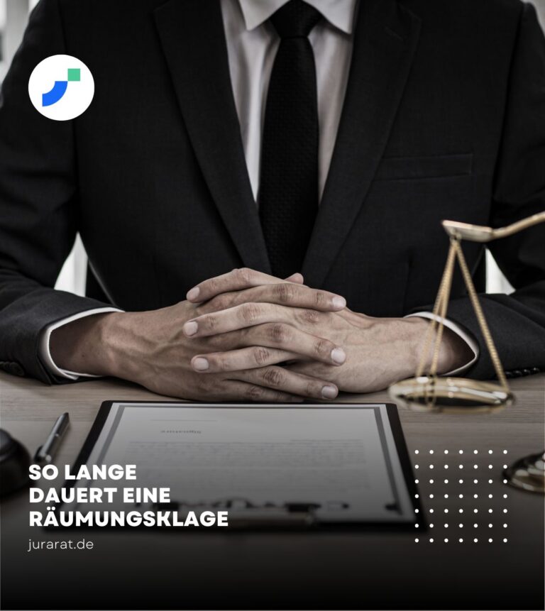 Wie lange dauert eine Räumungsklage? Dauer, Ablauf & Kosten!