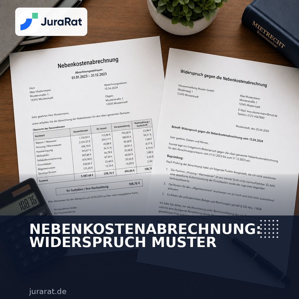 nebenkostenabrechnung-widerspruch-muster